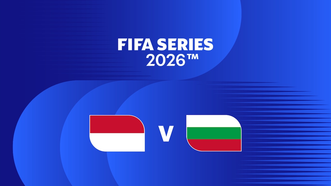 FIFA+ Indonesia v Bulgaria 경기 안내 이미지