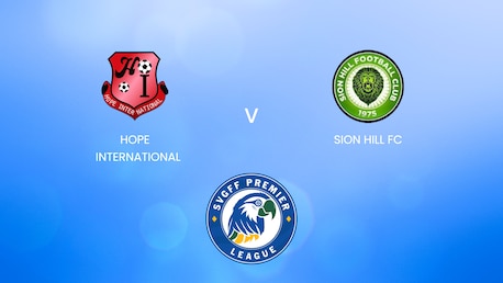 Hope International - Sion Hill FC | SVGFF Premier League 2024/25 | Match complet
