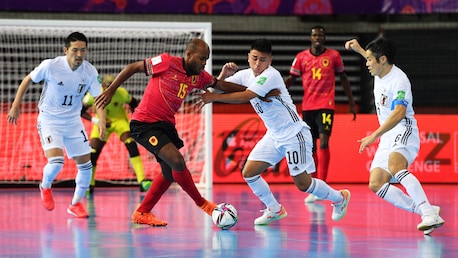 Angola v Japan | Group E | FIFA Futsal World Cup Lithuania 2021™ | Highlights