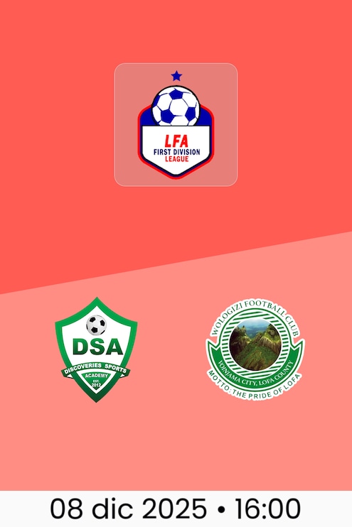 Discoveries SA vs Wologisi FC | LFA First Division League 2025/26