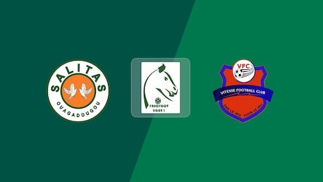 Salitas FC - Vitesse FC | Burkina Faso Ligue 1 2025-26 | Spiel in voller Länge