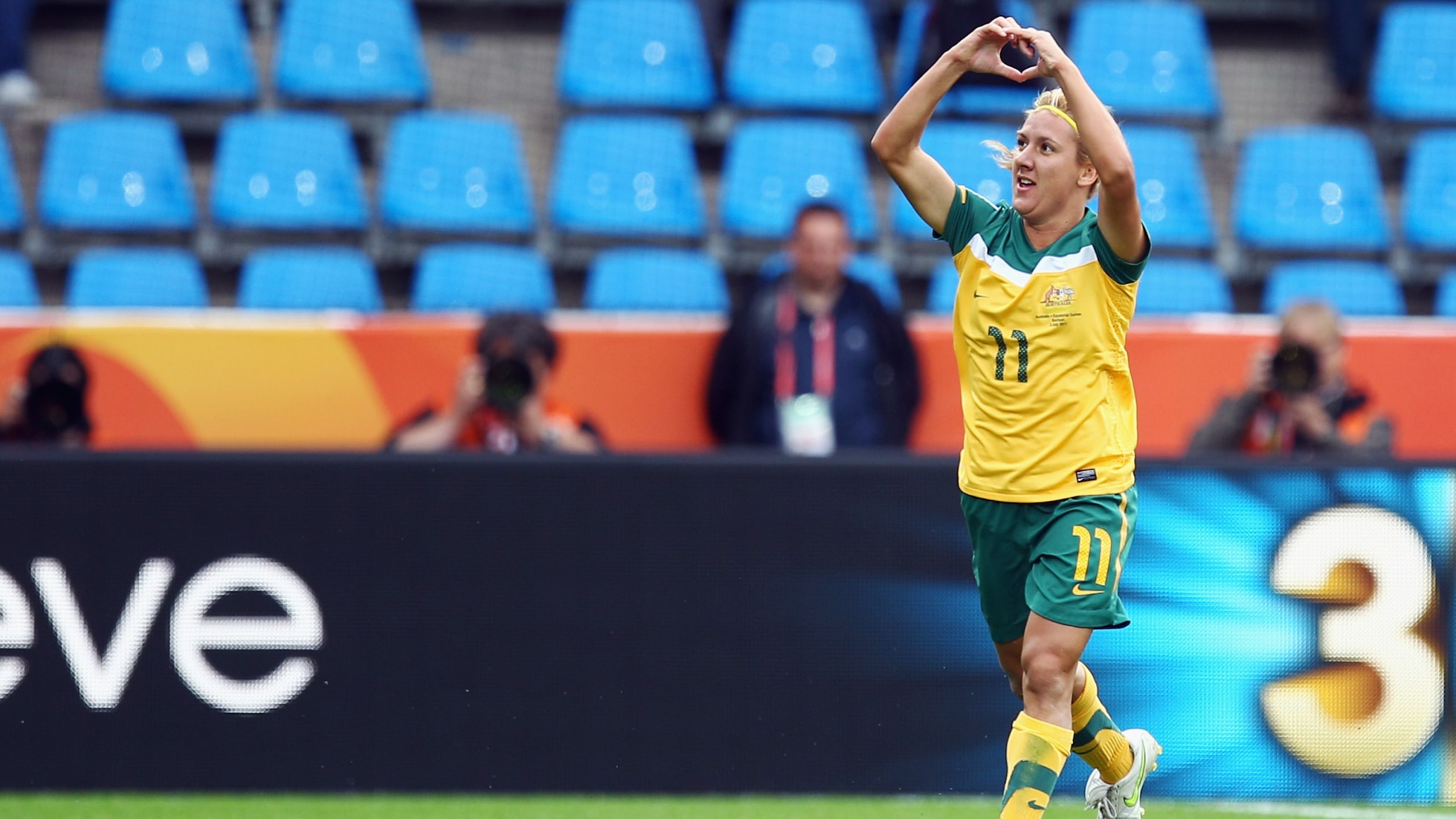 Le but de Lisa De Vanna 50' | Australie - Guinée Équatoriale | Coupe du Monde Féminine de la FIFA, Allemagne 2011™