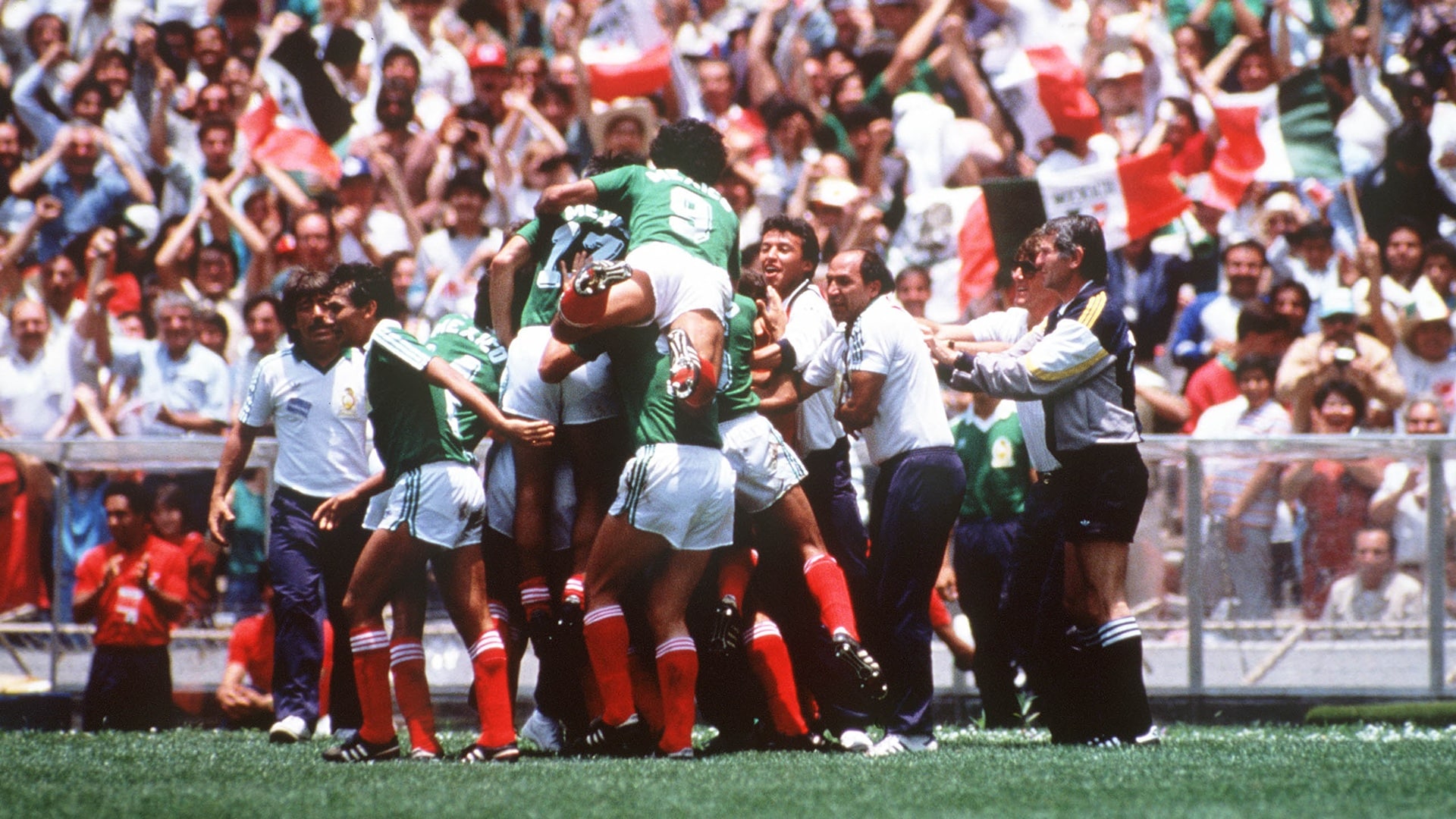 Fernando Quirarte Goal 54' | Iraq vs Mexico | 1986 FIFA World Cup Mexico™