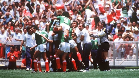 Fernando Quirarte Goal 54' | Iraq vs Mexico | 1986 FIFA World Cup Mexico™