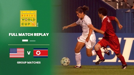 USA - Corea del Nord | Gruppo A | Coppa del Mondo Femminile FIFA USA 1999 | Match completo