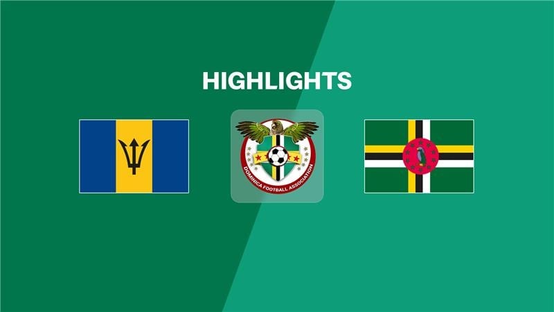 Barbados v Dominica | Men International Friendly | Highlights