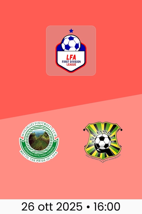 Wologisi FC - FC Fassell | LFA First Division League 2025/26