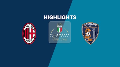 AC Milan - ASD Crescendo | Memorial Paolo Rossi 2025 | Highlights