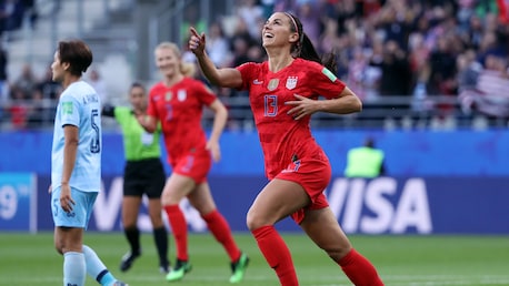Gol de Alex Morgan 11' | EEUU vs Tailandia | Copa Mundial Femenina de la FIFA Francia 2019™