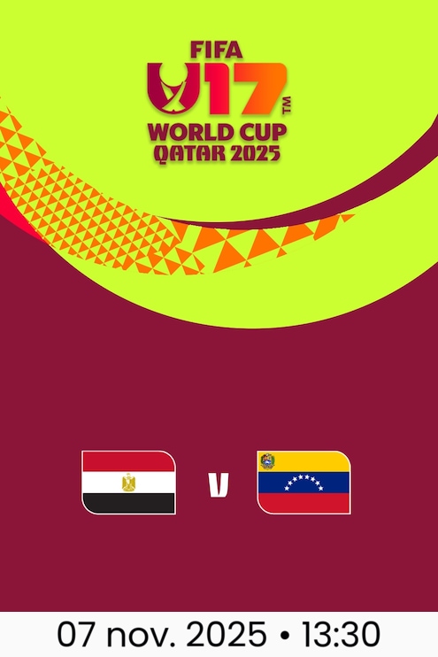 Égypte - Venezuela | Coupe du Monde U-17 de la FIFA, Qatar 2025™