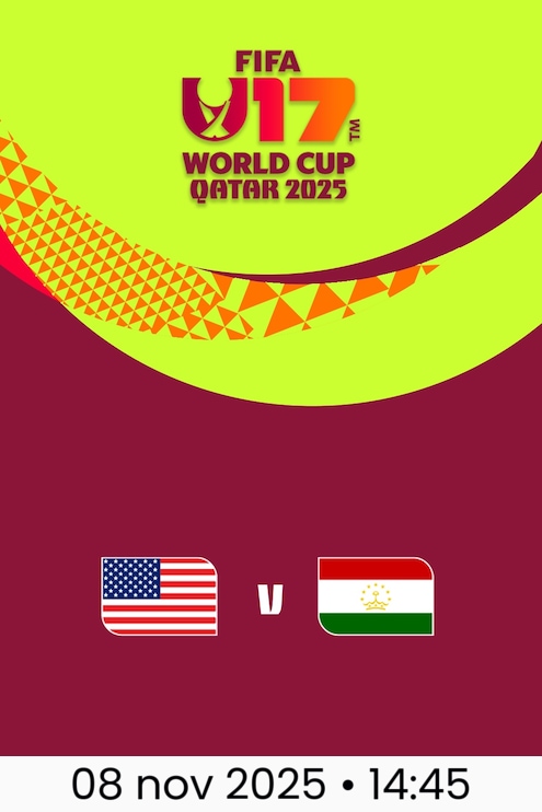 USA - Tagikistan | Coppa del Mondo FIFA U-17 Qatar 2025