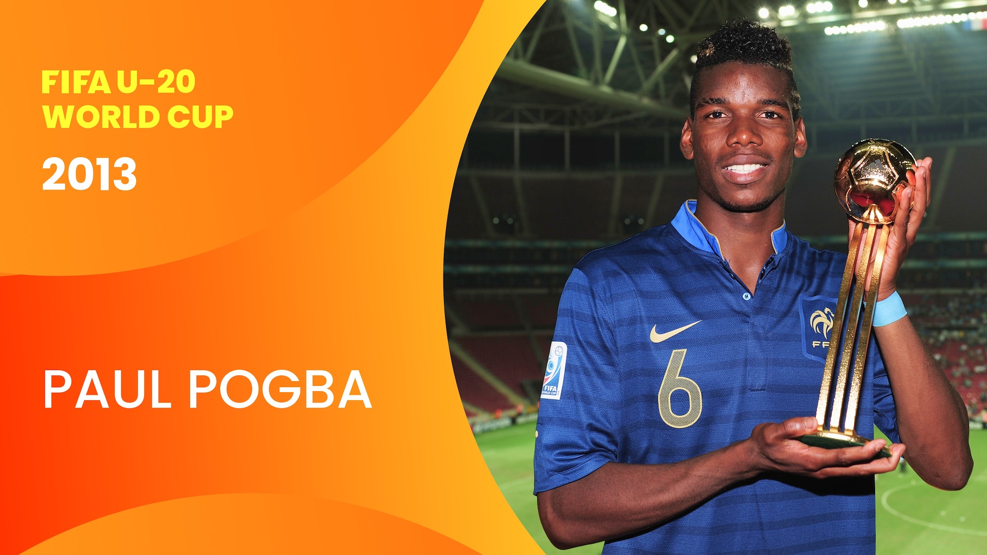 Paul Pogba à 20 ans | Coupe du Monde U-20 de la FIFA, Turquie 2013™