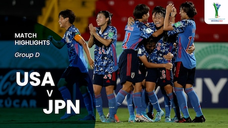 EEUU vs Japón | Grupo D | Copa Mundial Femenina Sub-20 de la FIFA Costa Rica 2022™ | Highlights