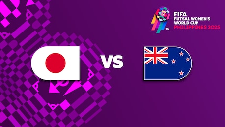 Japan - Neuseeland | Gruppe C | FIFA Futsal-Frauen-Weltmeisterschaft Philippinen 2025™