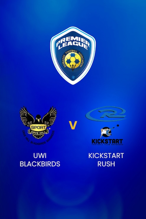 UWI Blackbirds v Kickstart Rush | BFA Premier League | Full Match Replay