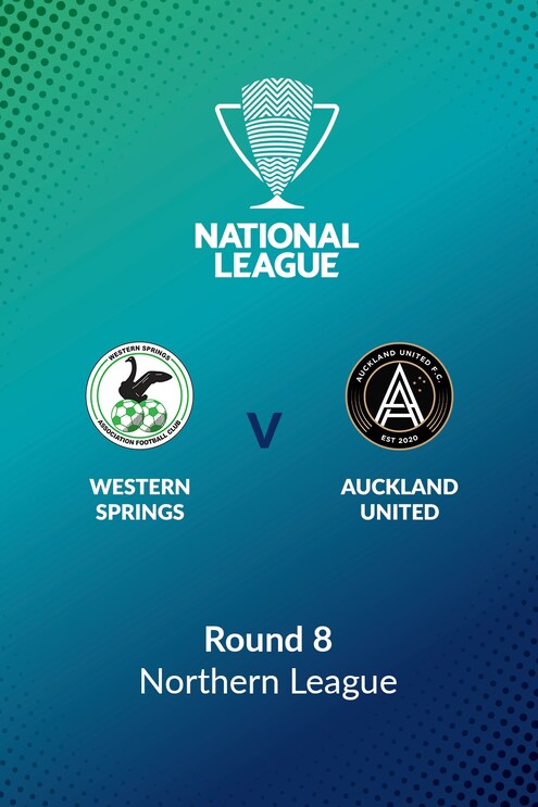 Western Springs v Auckland United FC | Round 8 | Northern League | Men's National League Regional Phase | Full Match Replay