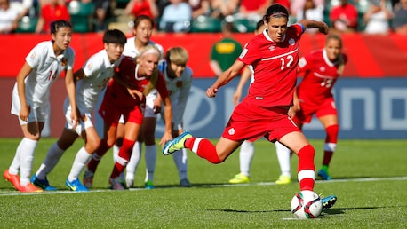 Das Tor von Christine Sinclair 90+1' | Kanada - China VR | FIFA Frauen-Weltmeisterschaft Kanada 2015™