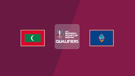 Maldives vs Guam | Grupo E | Clasificatorias de la Copa Asiática Femenina de la AFC 2026 | Partido completo