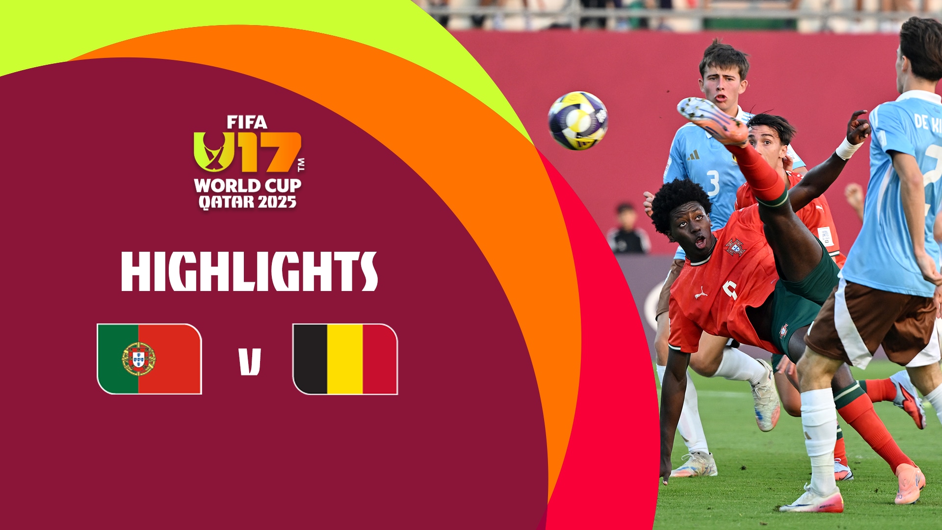 Portugal - Belgique | Coupe du Monde U-17 de la FIFA, Qatar 2025™ | Résumé vidéo