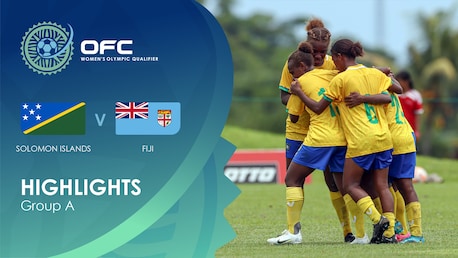 Îles Salomon - Fidji | Groupe A | OFC Women’s Olympic Football Tournament | Résumé vidéo