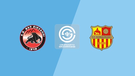 San Giovanni vs Domagnano | Campionato Sammarinese 2024/25 | Partido completo