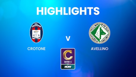 Crotone vs Avellino | Serie C NOW | Highlights