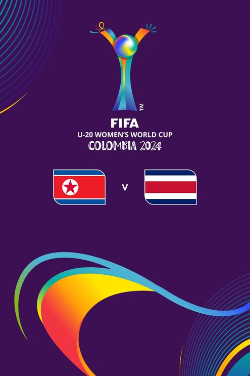Coreia do Norte x Costa Rica | Grupo F | Copa do Mundo Feminina Sub-20 da FIFA Colômbia 2024™ | Jogo Completo