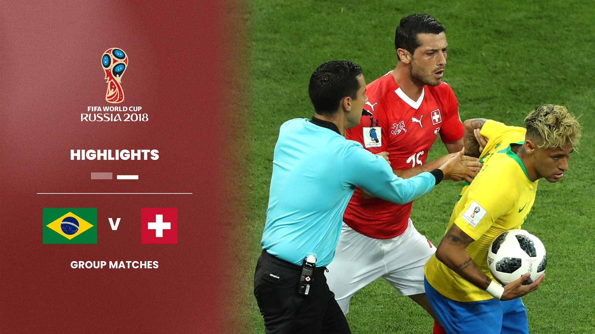 Brasilien - Schweiz | Gruppe E | FIFA Fussball-Weltmeisterschaft Russland 2018™ | Highlights