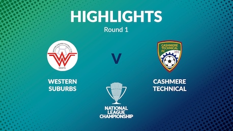 Western Suburbs - Cashmere Technical | Men's National League Championship 2024 | Résumé vidéo