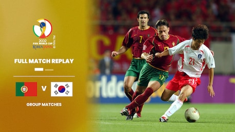 Portugal x República da Coreia | Grupo D | Copa do Mundo FIFA de 2002, em Japão e Coreia | Jogo completo