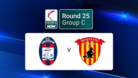 Crotone x Benevento | Serie C NOW | Jogo completo