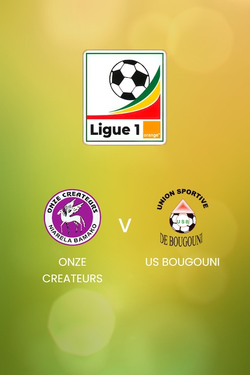 Onze Createurs - US Bougouni | Ligue 1 Pro Orange 2024/25 | Mali | Spiel in voller Länge