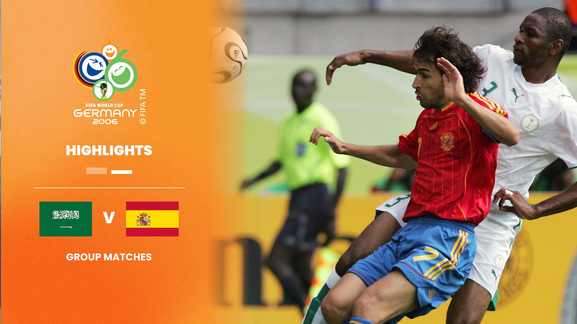 Saudiarabien - Spanien | Gruppe H | FIFA Fussball-Weltmeisterschaft Deutschland 2006™ | Highlights
