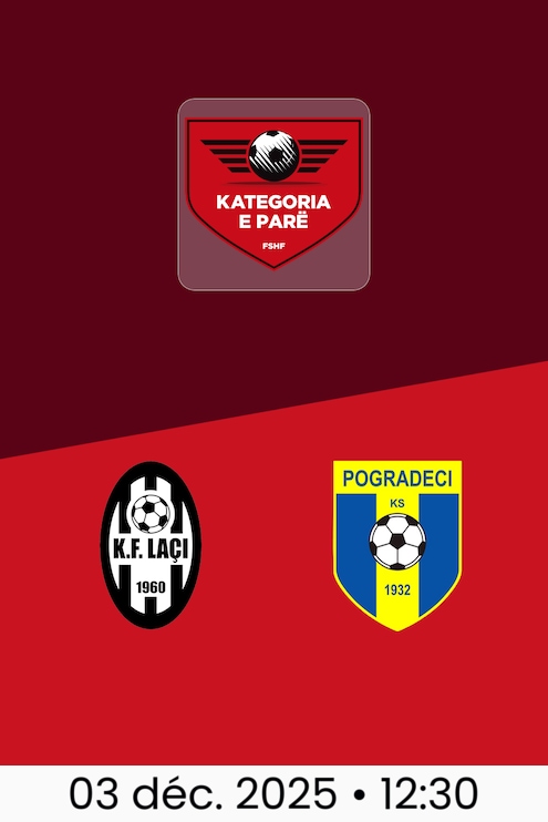Laçi - Pogradeci | Kategoria e Parë 2025/26