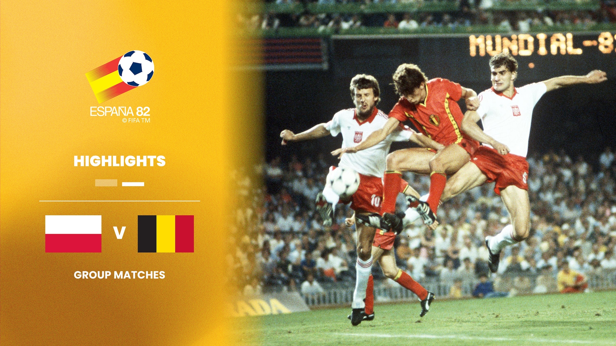 Polónia x Bélgica | Segunda Fase - Grupo A | Copa do Mundo da FIFA Espanha 1982™ | Melhores momentos