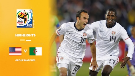 USA - Algerien | Gruppe C | FIFA Fussball-Weltmeisterschaft Südafrika 2010™ | Highlights