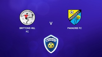 Brittons Hill FC - Paradise FC