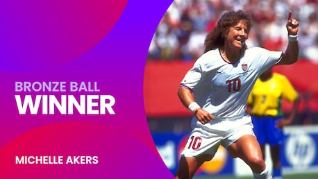 Michelle Akers | Bronzener Ball | FIFA Frauenfussball-Weltmeisterschaft USA 1999™
