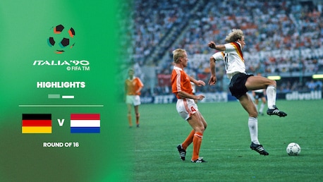 Germany FR v Netherlands | Round of 16 | 1990 FIFA World Cup Italy™ | Highlights