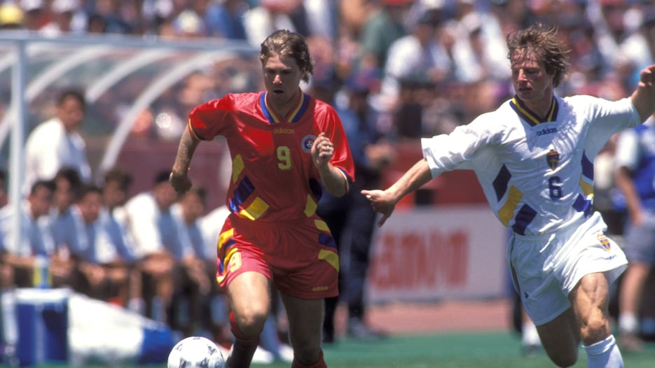 Das Tor von Florin Răducioiu 88' | Rumänien - Schweden | FIFA Fussball-Weltmeisterschaft USA 1994™