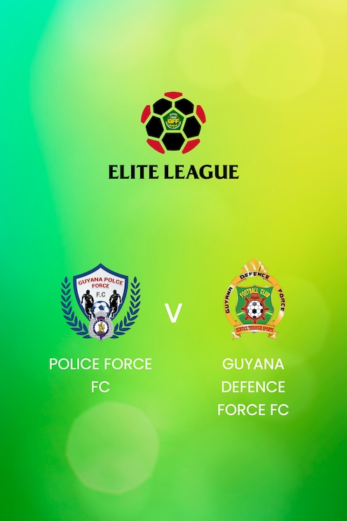 Police Force FC - Guyana Defence Force FC | GFF Elite League 2025 | Match completo