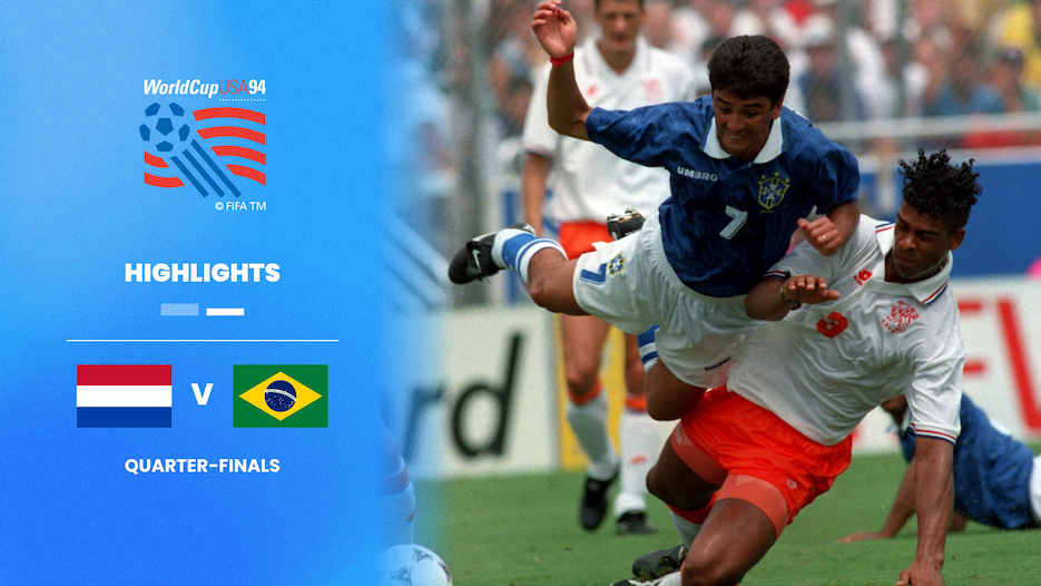Niederlande - Brasilien | Viertelfinale | FIFA Fussball-Weltmeisterschaft USA 1994™ | Highlights