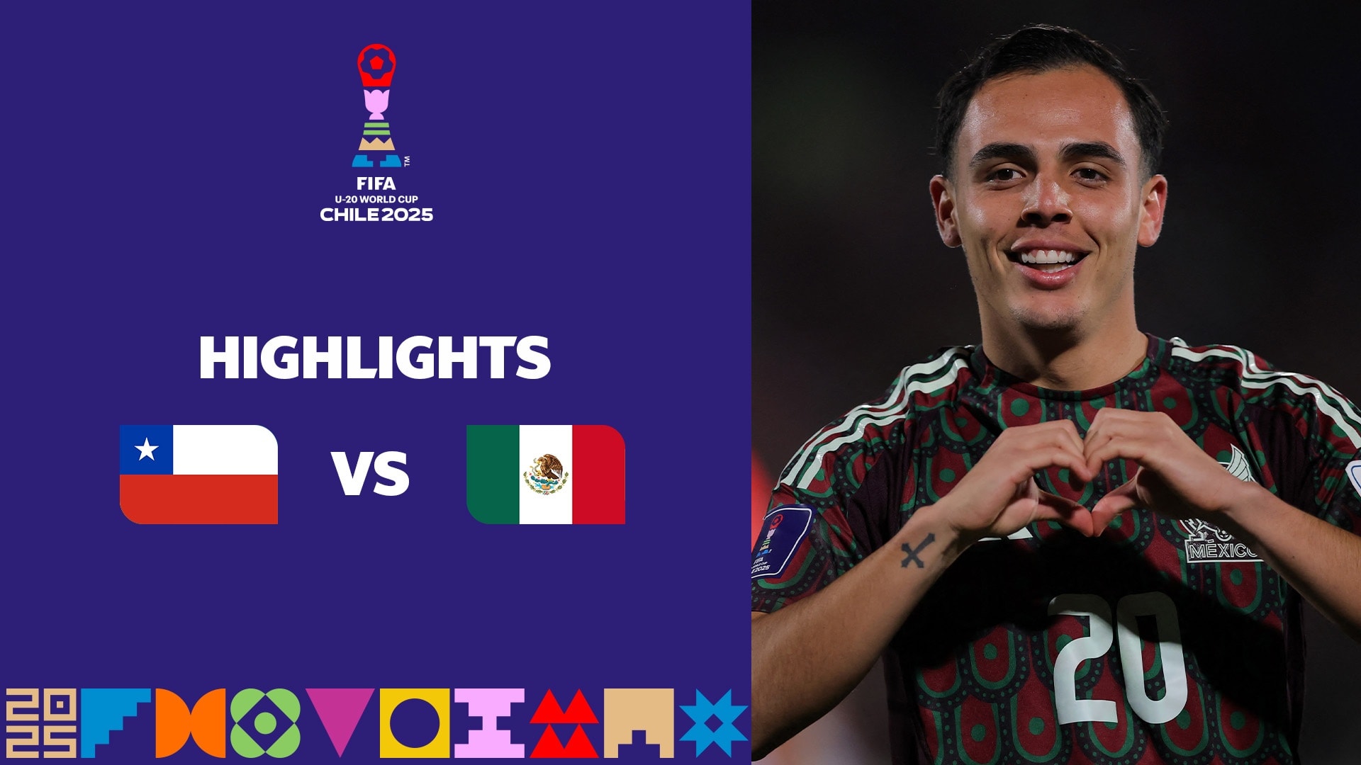 Chile - Mexiko | Achtelfinale | FIFA U-20-Weltmeisterschaft Chile 2025™ | Highlights