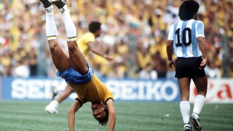 Gol de Júnior 74' | Argentina x Brasil | Copa do Mundo FIFA Espanha 1982™