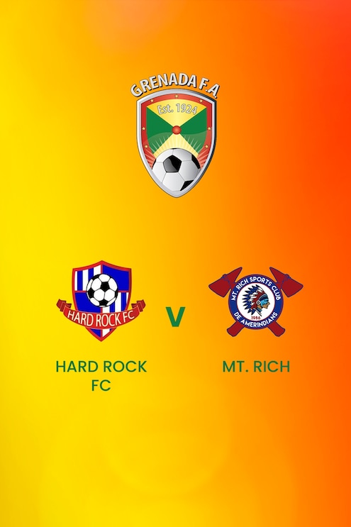 Hard Rock Sports Club - Mt. Rich Football Club | Premier League | Grenada | Spiel in voller Länge
