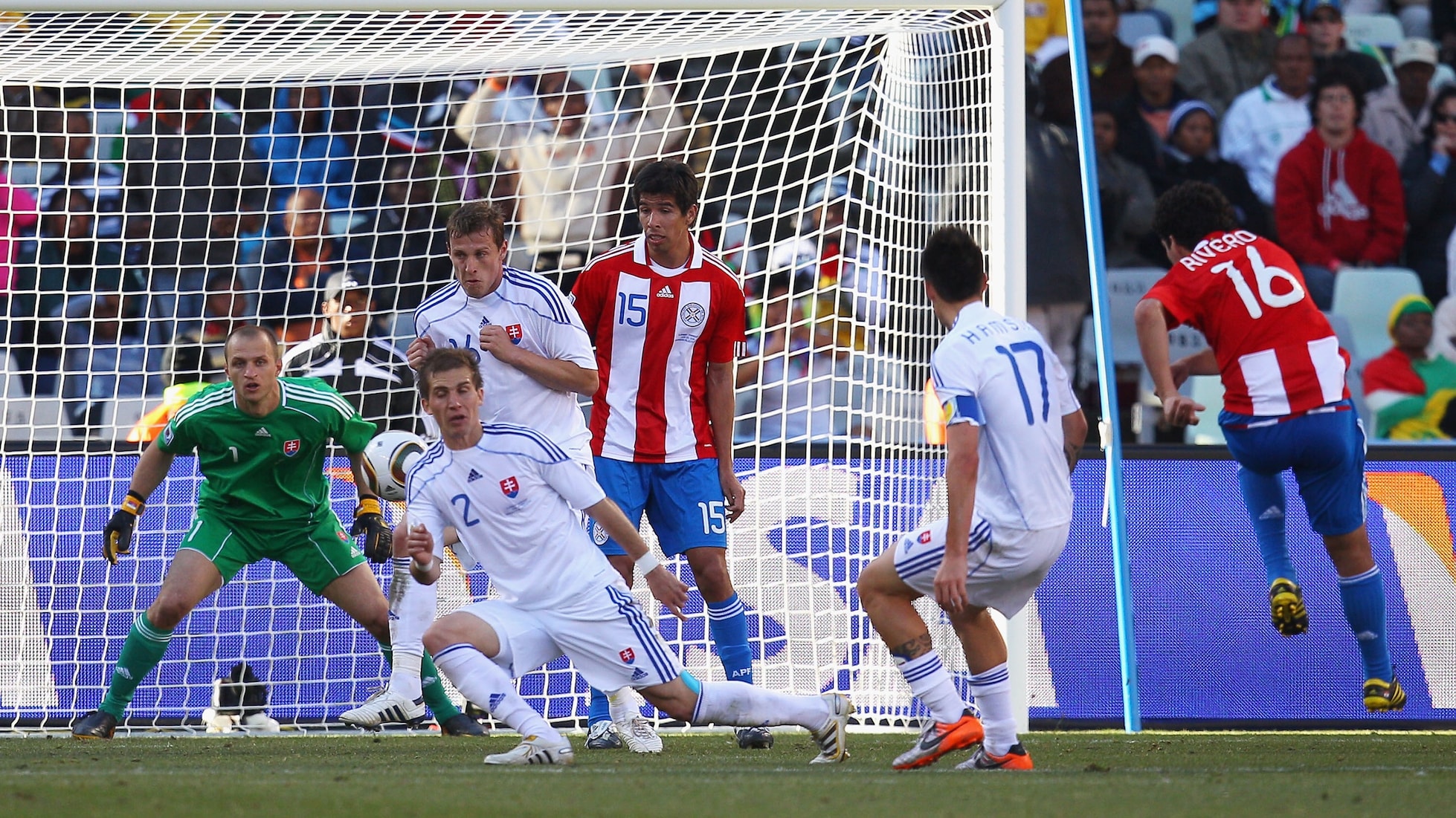 Le but de Cristian Riveros 85' | Slovaquie - Paraguay | Coupe du Monde de la FIFA, Afrique du Sud 2010™