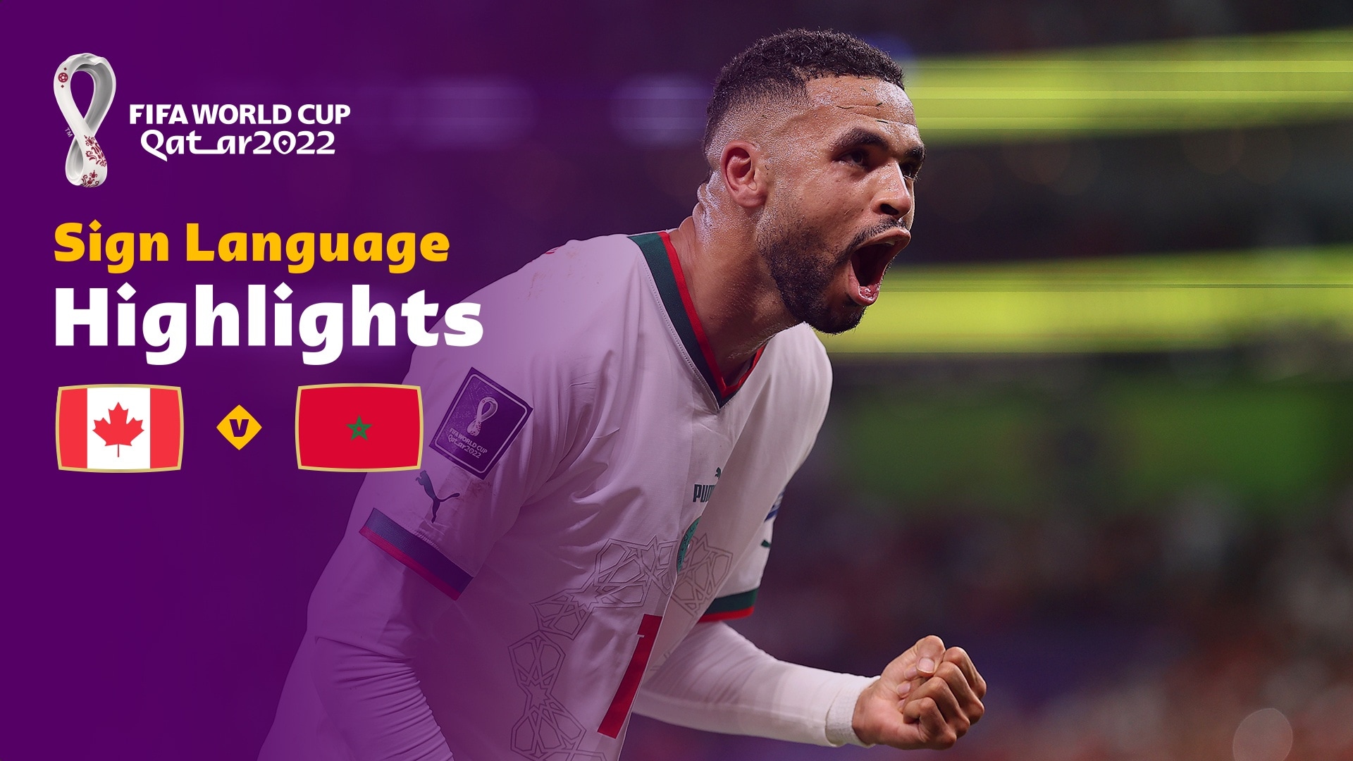 Kanada - Marokko | Gruppe F | FIFA Fussball-Weltmeisterschaft Katar 2022™ | Highlights (Gebärdensprache)