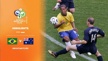 Brasile - Australia | Gruppo F | Coppa del Mondo FIFA Germania 2006 | Highlights