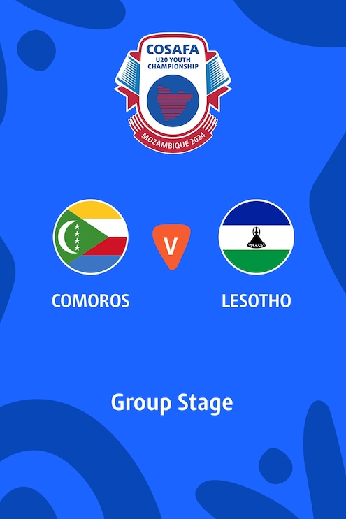 Comoros v Lesotho | Group Stage | CAF U-20 Africa Cup of Nations 2025