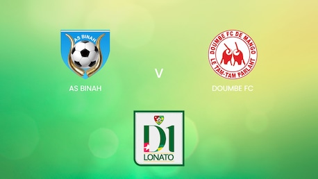 AS Binah - Doumbe FC | Championnat de Première Division D1 2024/25 | Match completo